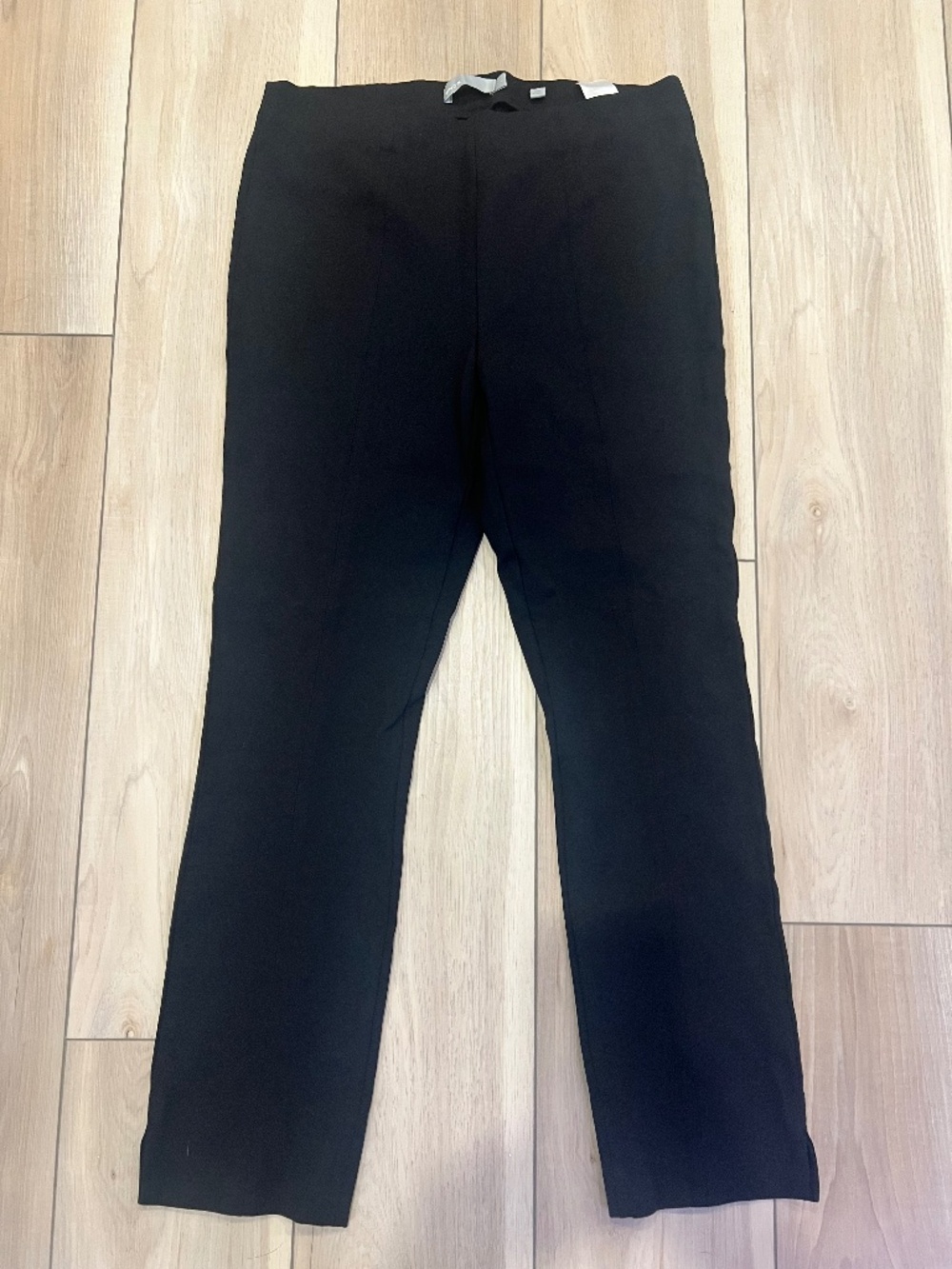 Vince Black Leggings Size L Thick Stretch Ponte Knit Pull-On Pants
